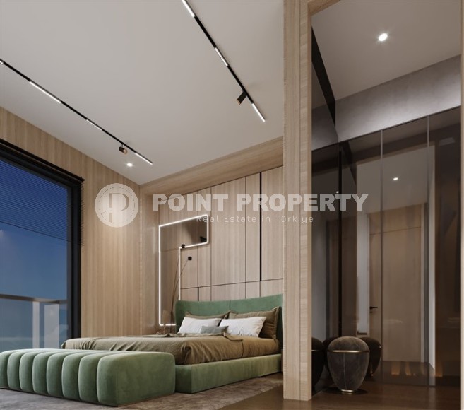 Квартира на 4-м этаже в жилом комплексе на этапе строительства, в 150 метрах от моря-id-6477-фото-5