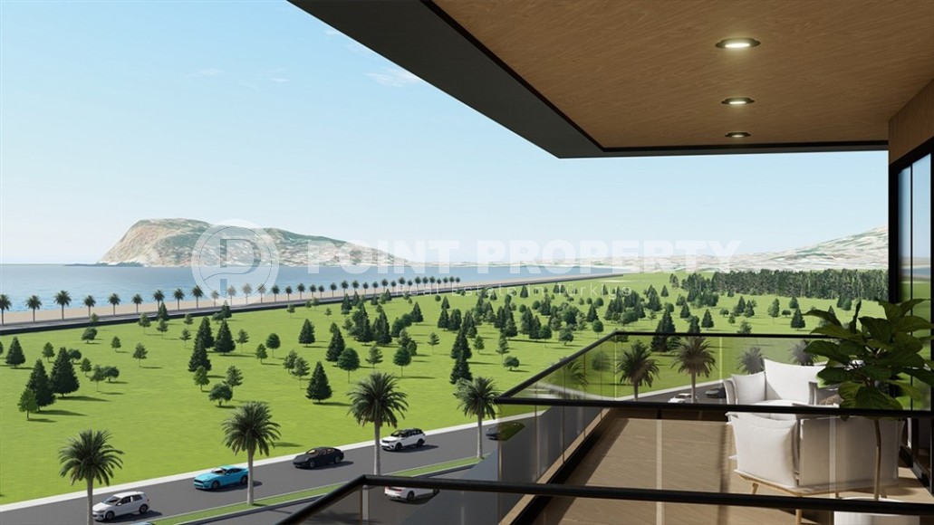 Квартира на 4-м этаже в жилом комплексе на этапе строительства, в 150 метрах от моря-id-6477-фото-7