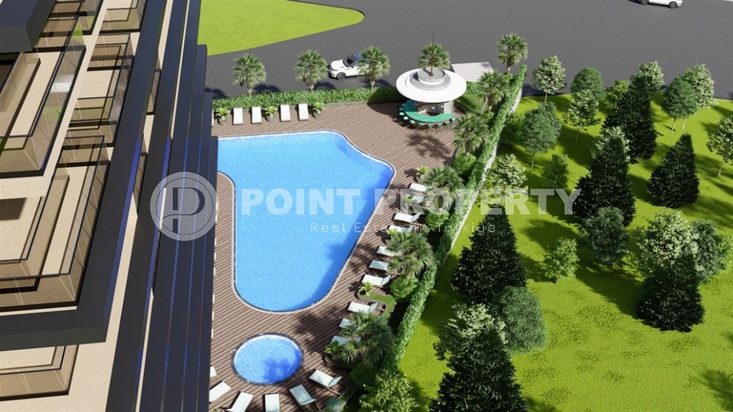 Квартира на 4-м этаже в жилом комплексе на этапе строительства, в 150 метрах от моря-id-6477-фото-14