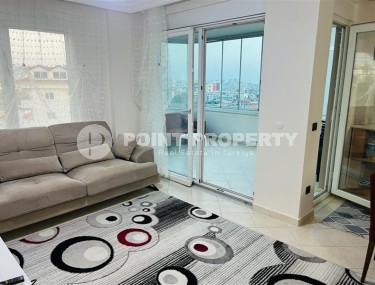 Apartment with two bedrooms and a spacious glazed balcony, in a modern, quiet area of Alanya - Cikcilli-id-6478-photo-3