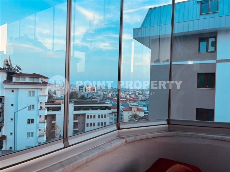 Квартира с двумя спальнями и просторным застекленным балконом, в современном, спокойном районе Аланьи - Джикджилли-id-6478-фото-12