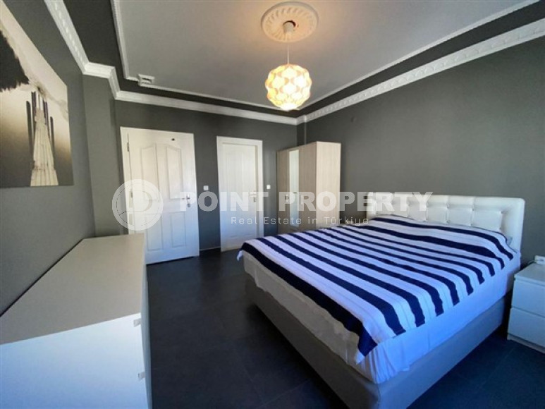 Трехкомнатная квартира, 120м², в комплексе с бассейном в районе Алании - Тосмур-id-1509-фото-12