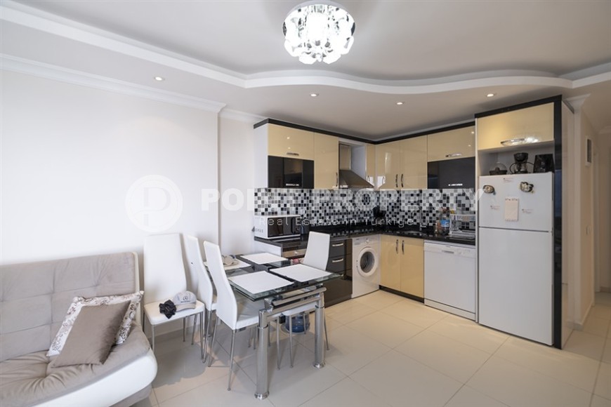 Небольшая квартира 1+1, на площади 53 м2, в живописной местности, в центре Аланьи-id-6486-фото-3