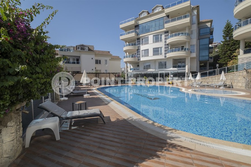 Небольшая квартира 1+1, на площади 53 м2, в живописной местности, в центре Аланьи-id-6486-фото-11