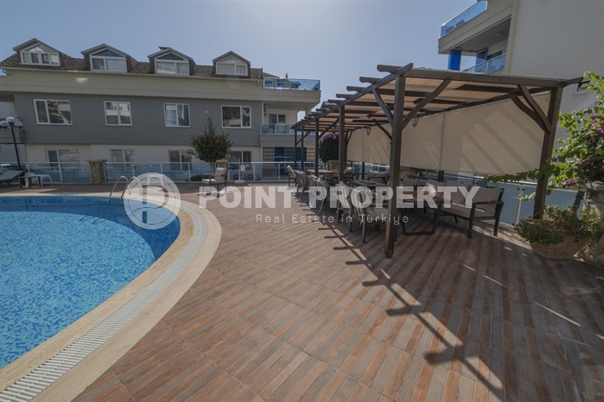 Небольшая квартира 1+1, на площади 53 м2, в живописной местности, в центре Аланьи-id-6486-фото-12