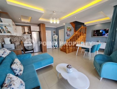 Duplex apartment with one bedroom, on the 11th and 12th floors, in the center of Mahmutlar-id-6488-photo-1