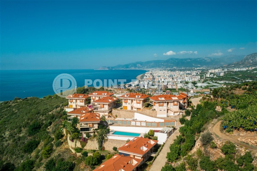 Просторная двухуровневая квартира с видом на море и горы, на 3-м этаже с мансардой, в комфортабельной резиденции, с бассейном и садом-id-6495-фото-25