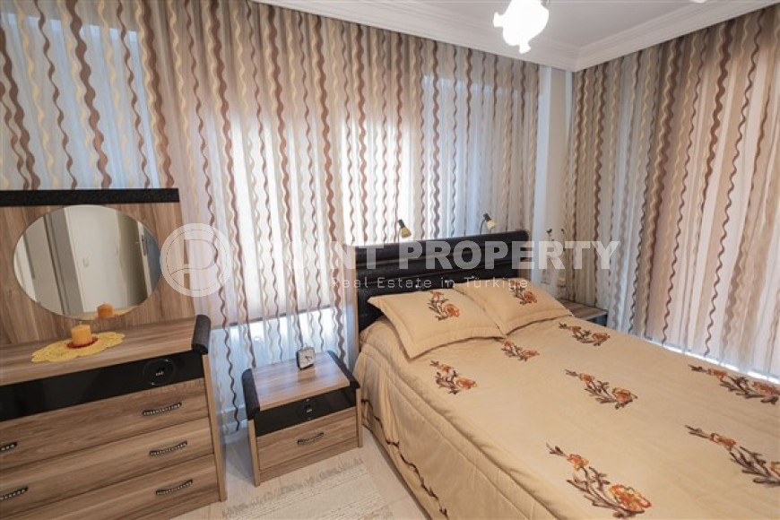 View apartment with two bedrooms, 129m² in a luxury complex in Cikcilli, Alanya-id-1510-photo-13