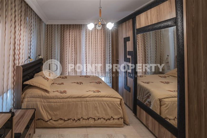 View apartment with two bedrooms, 129m² in a luxury complex in Cikcilli, Alanya-id-1510-photo-14
