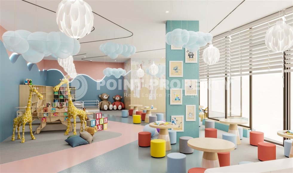 Panoramic apartment with sea views, in an ultra-modern residential complex, with a “city within a city” infrastructure-id-6499-photo-19