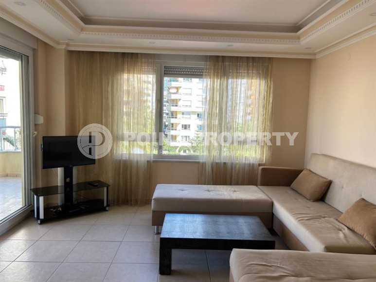 Просторная квартира с мебелью и бытовой техникой, в 50 метрах от моря, в современном районе Аланьи - Махмутлар-id-6501-фото-2