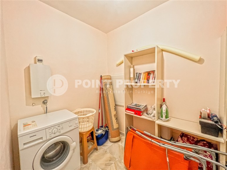 Comfortable, furnished apartment 2+1, 200 meters from the beach and promenade-id-6502-photo-9