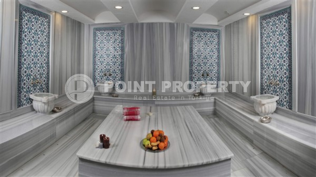 View apartment with two bedrooms, 129m² in a luxury complex in Cikcilli, Alanya-id-1510-photo-26