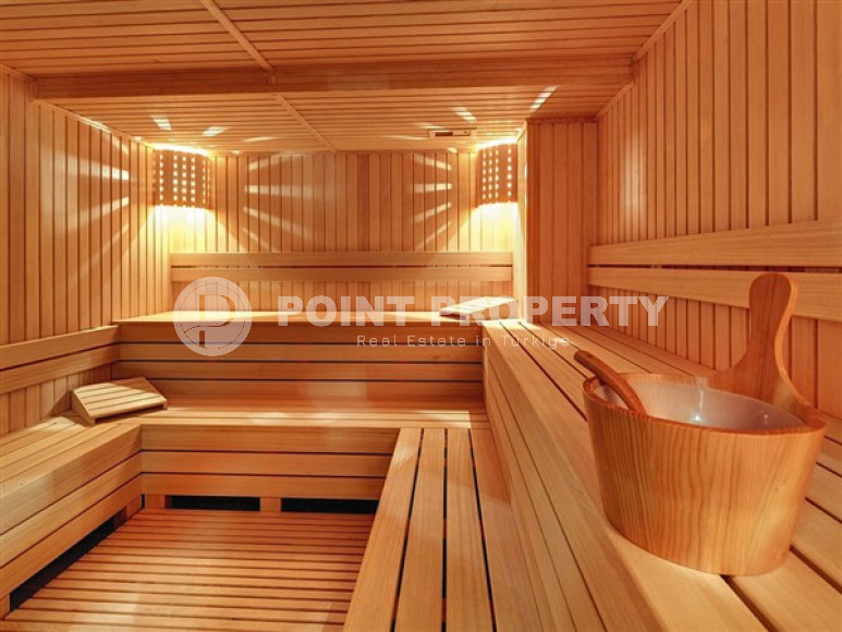 View apartment with two bedrooms, 129m² in a luxury complex in Cikcilli, Alanya-id-1510-photo-27