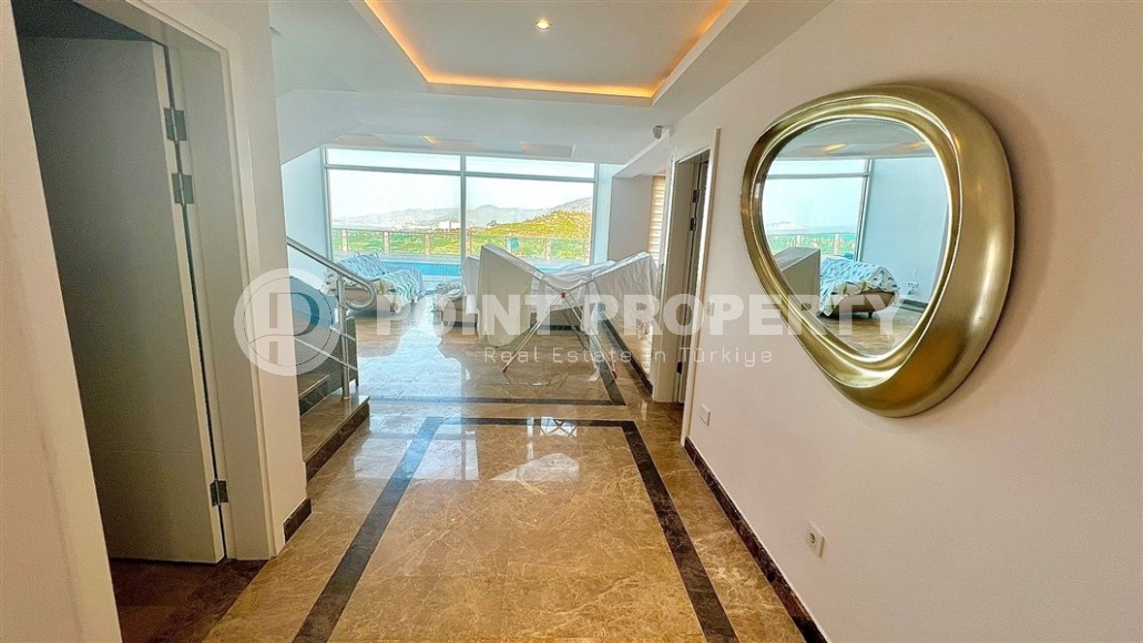Двухэтажная вилла с видом на моде, в престижном, экологически чистом районе Аланьи - Каргыджак-id-6503-фото-11