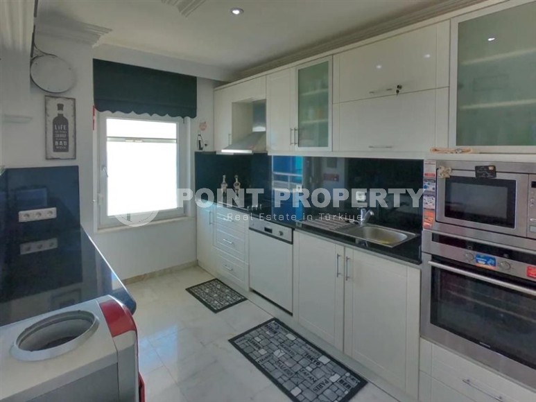 Панорамная двухуровневая квартира на первой линии от моря, в центре современного района Аланьи - Махмутлар-id-6510-фото-4