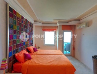 Панорамная двухуровневая квартира на первой линии от моря, в центре современного района Аланьи - Махмутлар-id-6510-фото-5