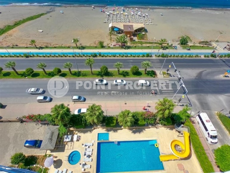 Панорамная двухуровневая квартира на первой линии от моря, в центре современного района Аланьи - Махмутлар-id-6510-фото-25