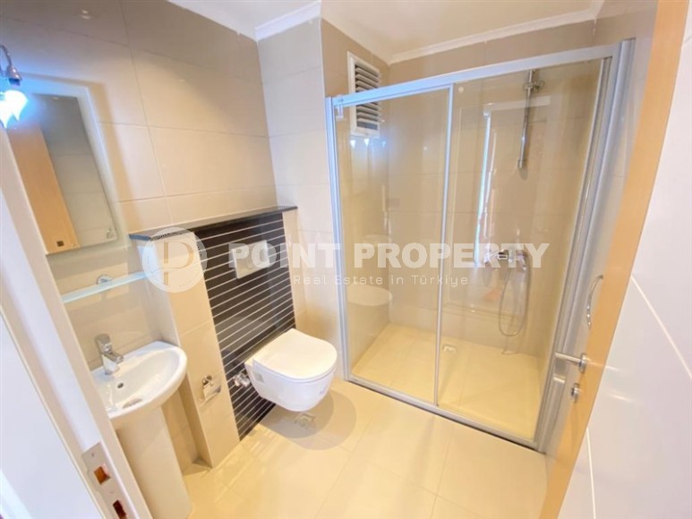 Stylish two-level apartment with modern design, on the first line from the sea, in the center of the prestigious area of Alanya - Kestel-id-6515-photo-13