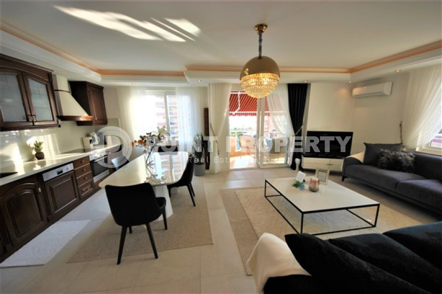 Большая квартира с двумя спальнями, 155м², на первой линии в Махмутларе, Алания-id-1512-фото-4