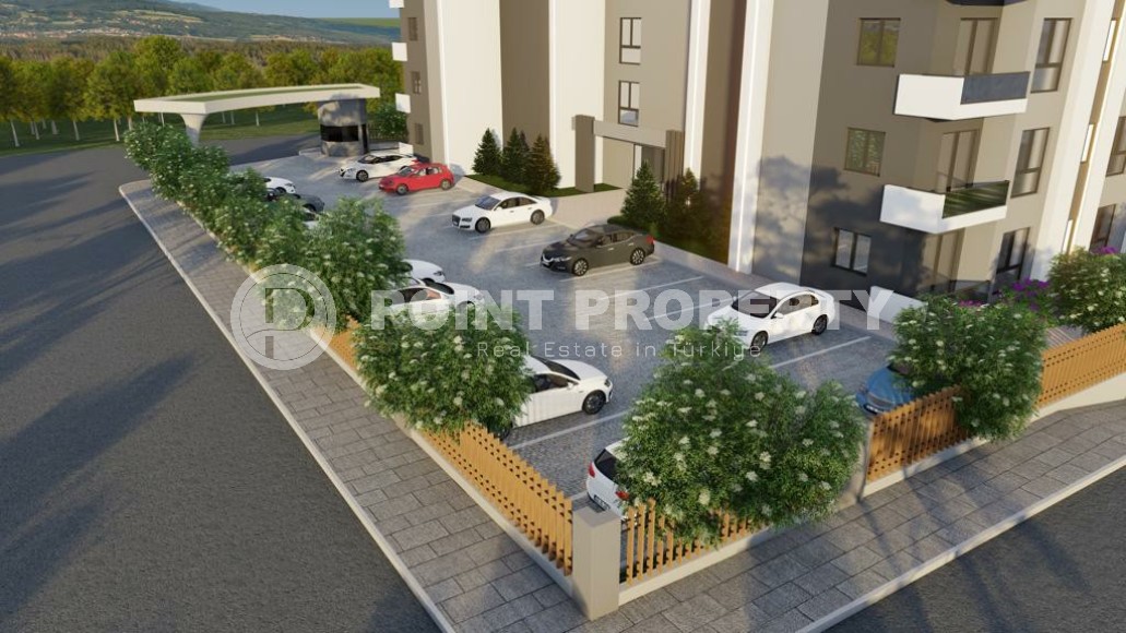 Апартаменты в жилом комплексе на этапе строительства, в популярном курортном и коммерческом районе Мерсина - Аяш-id-6517-фото-9