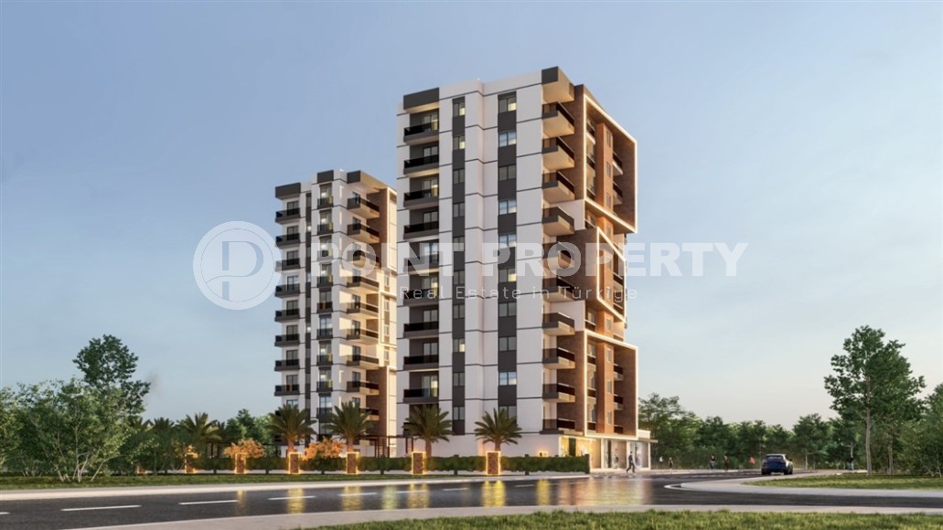 Новый инвестиционный проект в курортном районе Мерсина - Эрдемли - современный жилой комплекс премиум класса, с просторными квартирами 2+1-id-6522-фото-7