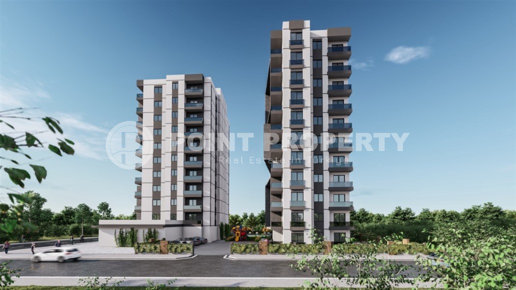 Новый инвестиционный проект в курортном районе Мерсина - Эрдемли - современный жилой комплекс премиум класса, с просторными квартирами 2+1-id-6522-фото-11