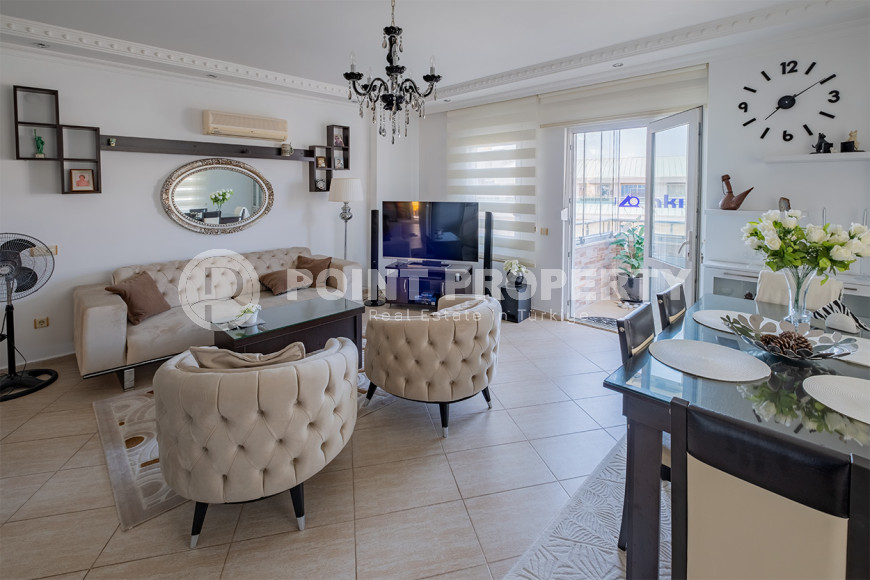 Two bedroom apartment, 100m² in a residence with good infrastructure in Cikcilli area, Alanya-id-1513-photo-2