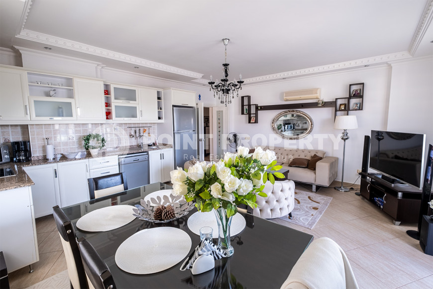 Two bedroom apartment, 100m² in a residence with good infrastructure in Cikcilli area, Alanya-id-1513-photo-3