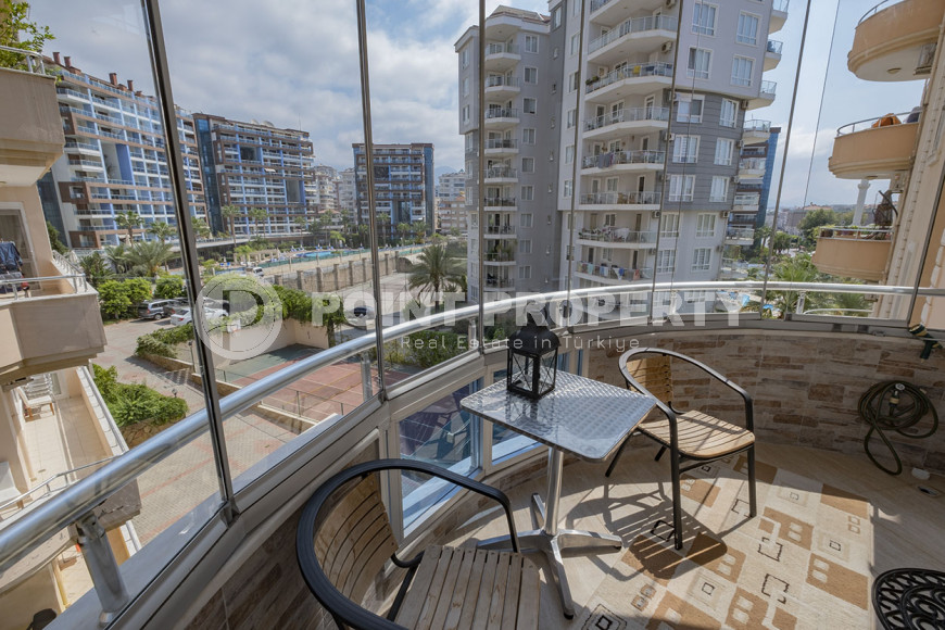 Two bedroom apartment, 100m² in a residence with good infrastructure in Cikcilli area, Alanya-id-1513-photo-12