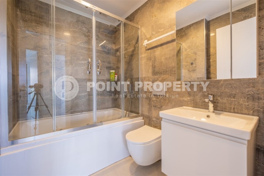 Атмосферная, светлая квартира с видом на море, на 2-м этаже, в комфортабельном жилом комплексе, построенном в 2021 году-id-6534-фото-11