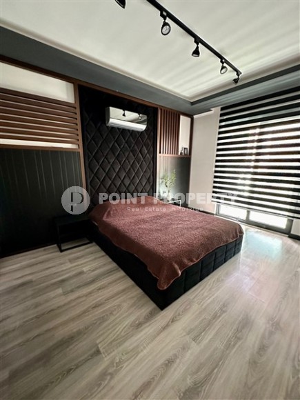 Stylish apartment with designer renovation 1200 meters from the sea, in a prestigious, quiet area of Alanya - Upper Oba-id-6540-photo-7