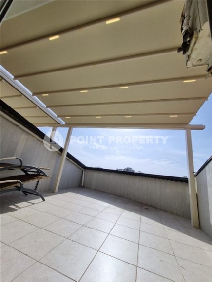 Просторная двухуровневая квартира 3+2, на 5-м этаже с мансардой, в 300 метрах от пляжа-id-6541-фото-13