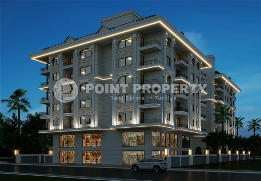 Квартиры в строящемся жилом комплексе, в 200 метрах от моря, в центре района Махмутлар-id-6545-фото-3