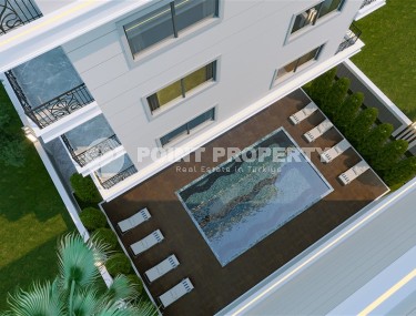 Apartments in a residential complex under construction, 200 meters from the sea, in the center of Mahmutlar-id-6545-photo-4