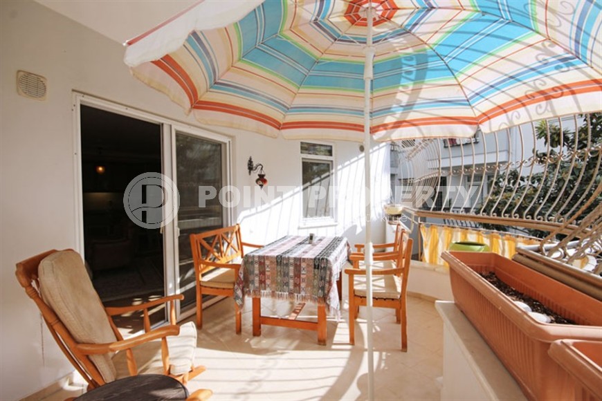 Благоустроенная квартира на 1-м этаже в жилом комплексе 2005 года постройки, с бассейном и садом-id-6549-фото-11