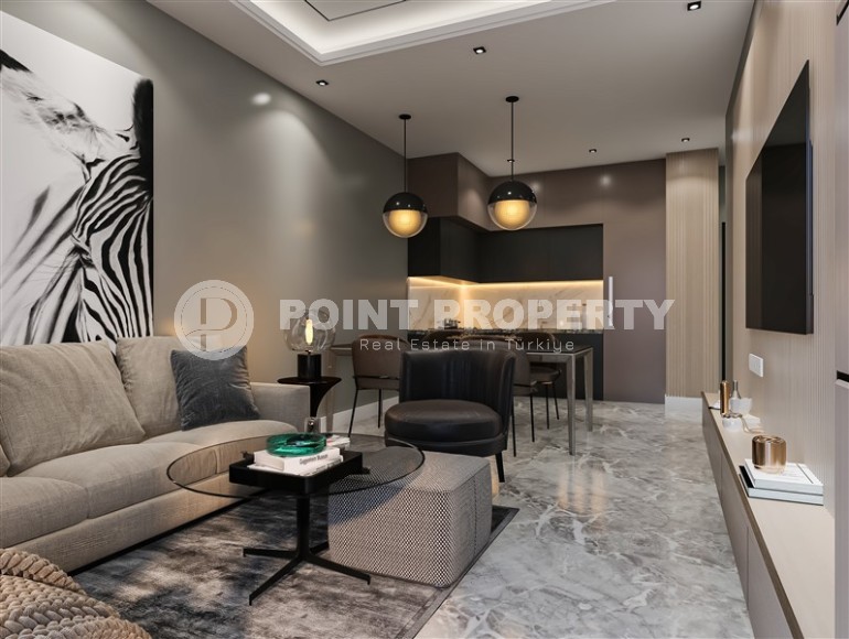 Новый инвестиционный проект в районе Инжекум - 8-этажный жилой комплекс, с богатой внутренней инфраструктурой, в 1200 метрах от моря-id-6550-фото-2