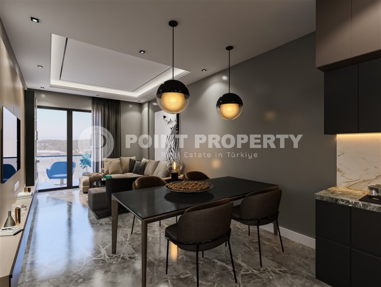 Новый инвестиционный проект в районе Инжекум - 8-этажный жилой комплекс, с богатой внутренней инфраструктурой, в 1200 метрах от моря-id-6550-фото-3