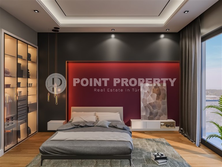 Новый инвестиционный проект в районе Инжекум - 8-этажный жилой комплекс, с богатой внутренней инфраструктурой, в 1200 метрах от моря-id-6550-фото-4