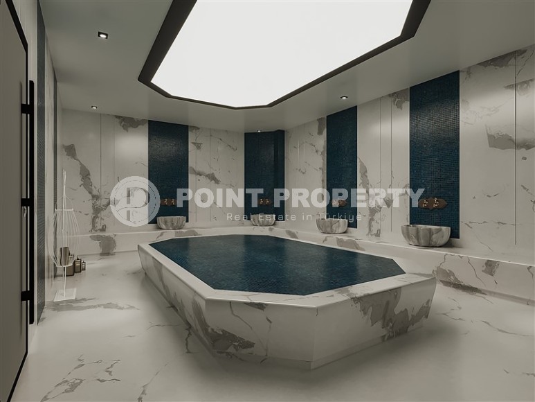 Новый инвестиционный проект в районе Инжекум - 8-этажный жилой комплекс, с богатой внутренней инфраструктурой, в 1200 метрах от моря-id-6550-фото-7