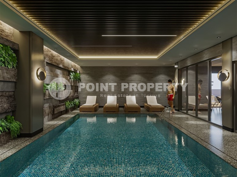 Новый инвестиционный проект в районе Инжекум - 8-этажный жилой комплекс, с богатой внутренней инфраструктурой, в 1200 метрах от моря-id-6550-фото-9