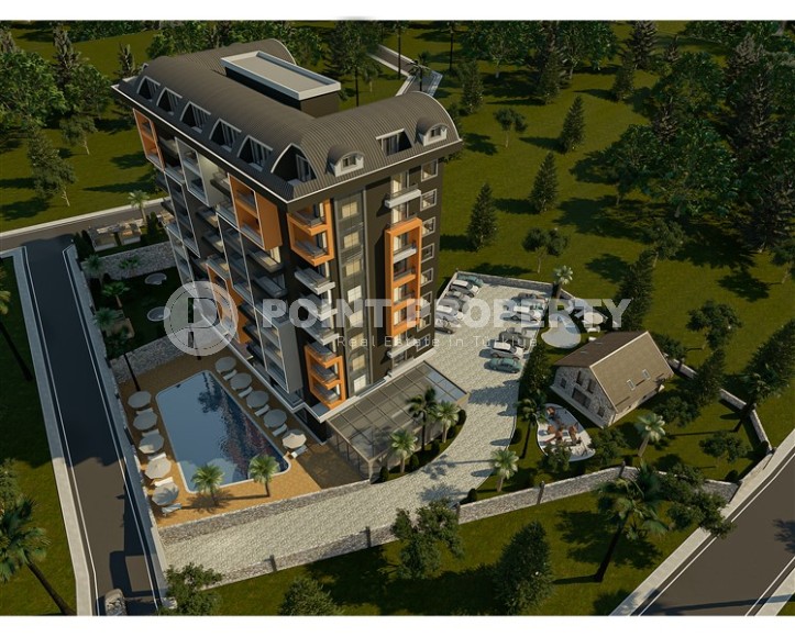 Новый инвестиционный проект в районе Инжекум - 8-этажный жилой комплекс, с богатой внутренней инфраструктурой, в 1200 метрах от моря-id-6550-фото-14