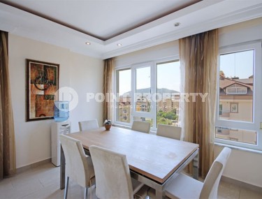 Большая квартира 4+2, общей площадью 250 м2, на 4-м этаже с мансардой, в центре Аланьи-id-6551-фото-3