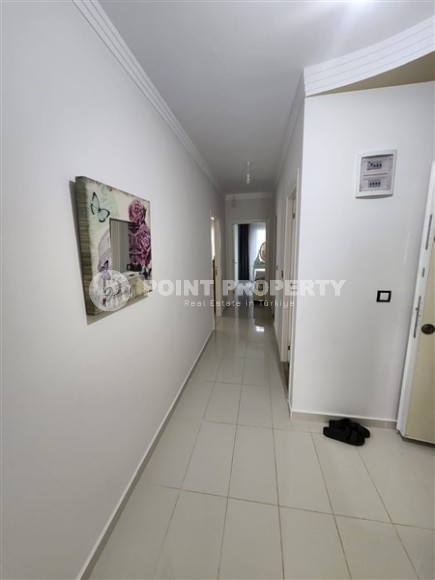 Благоустроенная квартира с мебелью и бытовой техникой, в 350 метрах от моря, в центре курортного района Мерсина - Арпачбахшиш-id-6552-фото-7