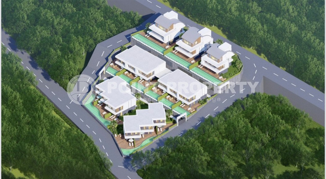Spacious plot of 4100 m2, with a building permit, in a prestigious area of Alanya - Upper Oba-id-6559-photo-5