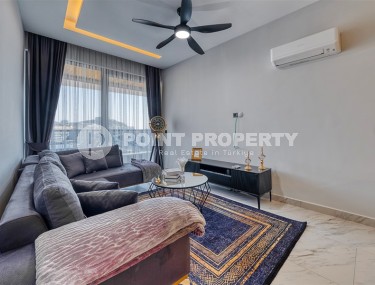 Современная квартира в роскошном жилом комплексе на первой линии от  моря, в центре живописного, экологически чистого районе Аланьи - Каргыджак-id-6561-фото-2