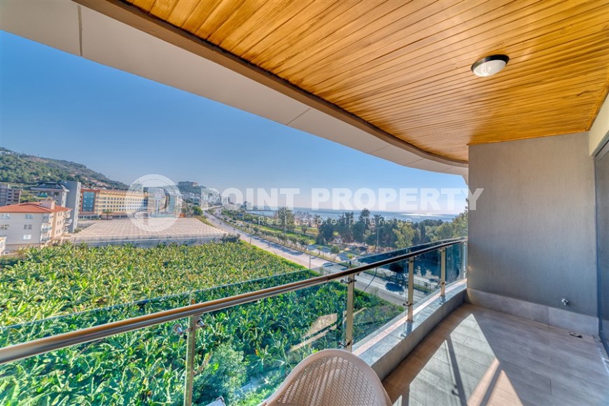 Современная квартира в роскошном жилом комплексе на первой линии от  моря, в центре живописного, экологически чистого районе Аланьи - Каргыджак-id-6561-фото-13