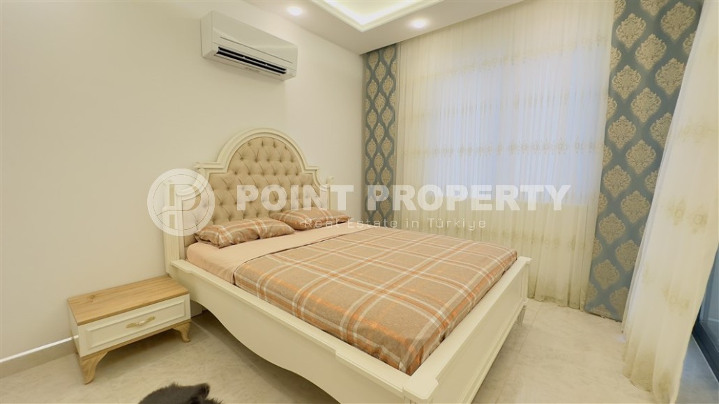 Роскошная панорамная квартира с видом на море, в центре современного района Аланьи - Махмутлар-id-6563-фото-7