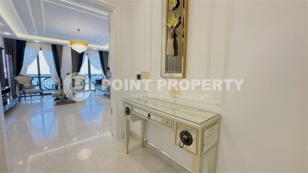 Роскошная панорамная квартира с видом на море, в центре современного района Аланьи - Махмутлар-id-6563-фото-8