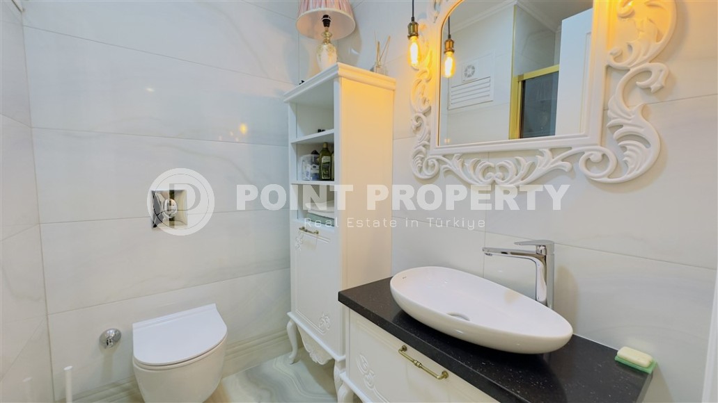 Роскошная панорамная квартира с видом на море, в центре современного района Аланьи - Махмутлар-id-6563-фото-9